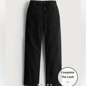 Light Black NWT Hollister Ultra High Rise Dad Jeans 9R.
